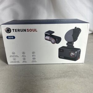 TERUNSOUL D016 4K Ultra HD Dash Camera Dual Dash Cam Car Video Recorder